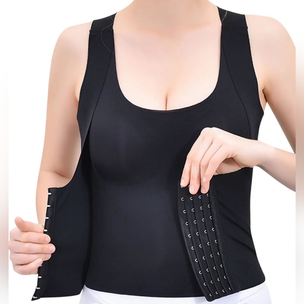 Sculpt & Smooth Shapewear Tank - Black